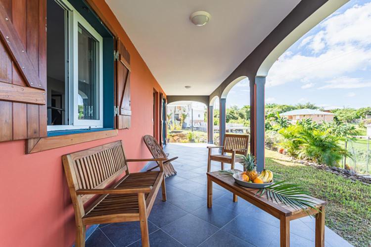 Villa La Kahina Guadeloupe Vieux-Habitants Exterior foto